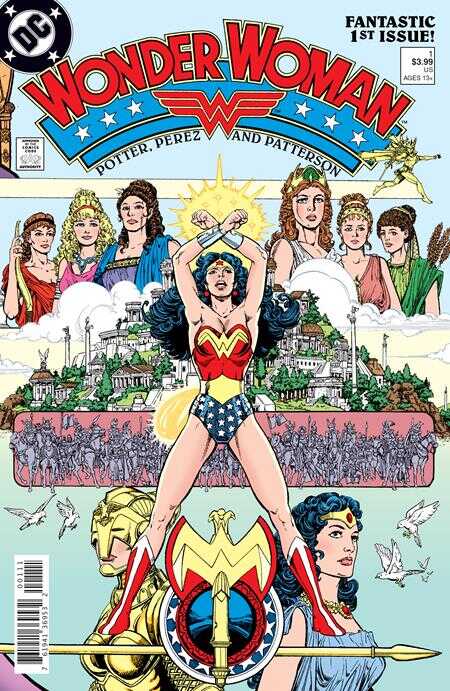 DC Comics - WONDER WOMAN (1987) # 1 FACSIMILE EDITION