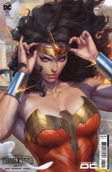 DC Comics - WONDER WOMAN (2023) # 1 COVER B STANLEY ARTGERM LAU CARD STOCK VARIANT