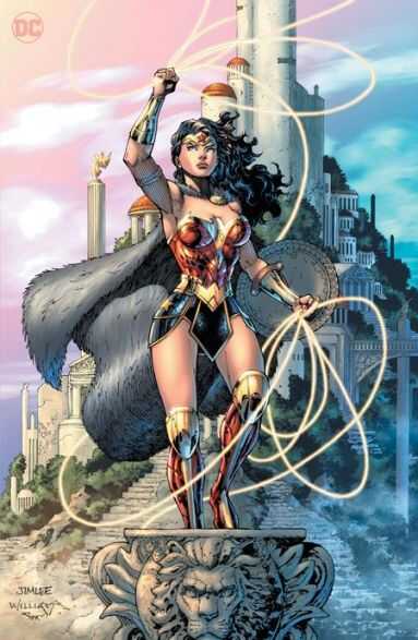DC Comics - WONDER WOMAN (2023) # 1 SECOND PRINTING COVER B JIM LEE FOIL VARIANT