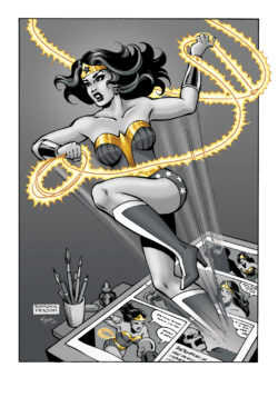 DC Comics - WONDER WOMAN BLACK & GOLD # 1 (OF 6) 1:25 FRADON VARIANT