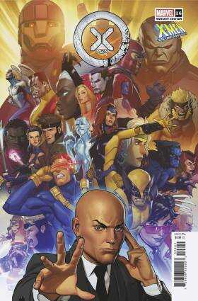 Marvel - X-MEN (2021) # 26 JORGE MOLINA X-MEN 60TH ANNIVERSARY VARIANT