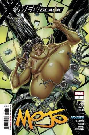 Marvel - X-Men Black Mojo # 1 J. Scott Campbell Variant