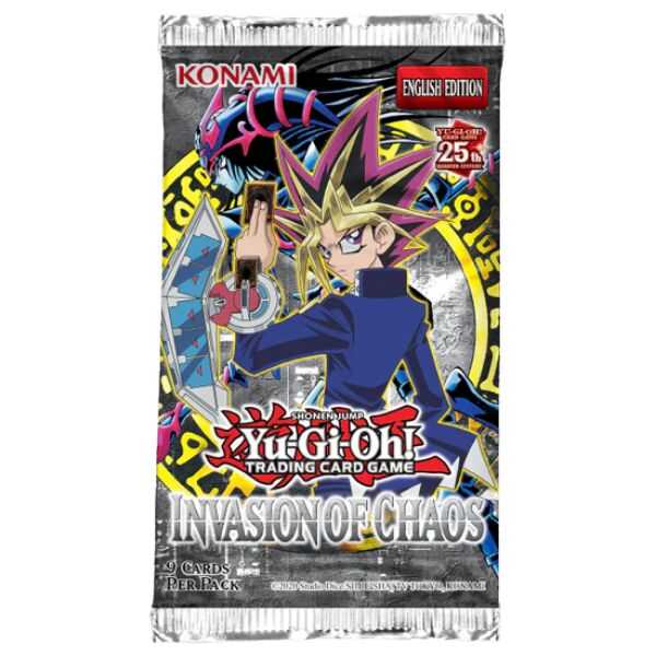 Diğer - YUGIOH INVASION OF CHAOS BOOSTER PACK